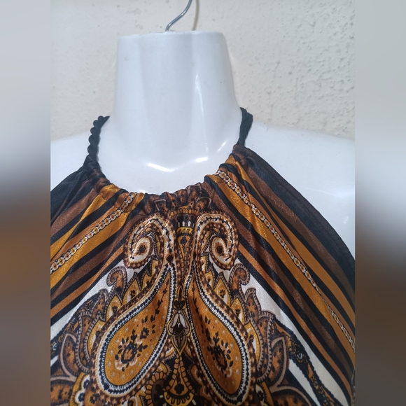 Lipstick Boutique Black and Orange Top - Picture 2 of 8